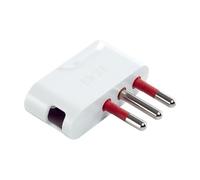 Spina mobile 90 gradi Rosi 10A 2P+T 250V SPA11 bianco - RS9706B