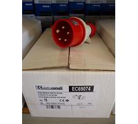 SPINA MOBILE DIRITTA IP44 380/415V 3P+N+T 16A ( ELETTROCANALI cod. EC69074)