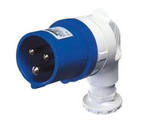 Spina mobile Gewiss a squadra 2P+T 16A IP44 blu 220V GW60085