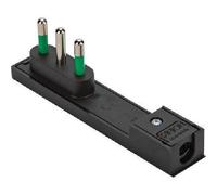 SPINA MOBILE RIBASSATA CLOCK FME NERO 2P+T 16A PZ 3