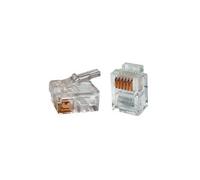 Spina modulare PR6602X 6P6C rotonda standard 25 pezzi
