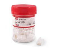 Spina modulare RJ45 8P8C Cat.5e passante - UTP - ALPHAELETTRONICA 94-914/5B