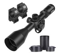 SPINA OPTICS HD 2-16x56 Primo Piano Focale Scope Side Parallax 1/10 MIL Tactical Caccia Riflescope (con supporti da 20mm)