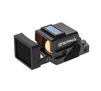 SPINA OPTICS NEX-V Mirino a punto rosso solare a corpo chiuso RMSc, mirini reflex compatti con protettore della lente a nido d’ape.