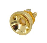 Spina per chitarra Jack per strumenti Presa jack per musica Prese Single Channel Metal Texture Per Chitarre E Bassi Elettriche Presa di Uscita Mono In Ottone