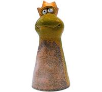 Spina per recinzione in ceramica, per recinzione, statuetta da giardino, decorazione da giardino, statuetta decorativa, statuetta per recinzione da giardino, come recinto, in gres verde, L x P 8 x 18