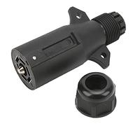 Spina per rimorchio a 7 pin, Guarnizione per connettore per rimorchio rotonda a 7 vie Adattatore per spina di ricambio per cablaggio per rimorchio a 7 punti per carichi