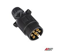 Spina Plastica Nera 7 Pin 12N Per Rimorchio Spina Elettrica 7 Pin Luci Rimorchio