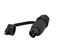 Spina/presa a 3 poli secondo DIN 72575 /DIN 9680 6 - 24 V.