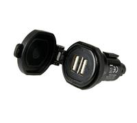 SPINA PRESA USB ACCENDISIGARI CARICATORE RICARICA RAPIDA COPERCHIO PER MOTO BMW