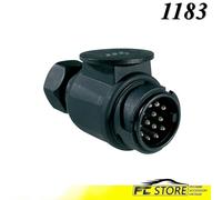 SPINA RIMORCHIO 12V 13 POLI-PLASTICA DIN 72570