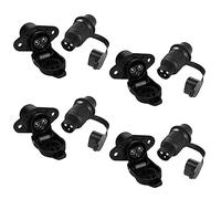 Spina Rimorchio & Presa Rimorchio 3 Poli,4 Pezzi Spina Presa 12V,Spina E Presa Rimorchio,Impermeabile Spina Presa Rimorchio,Connettori Rimorchio per Trattore Veicolo Agricolo Macchine Agricole