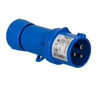 Spina Schneider industriale mobile 2X16A+T 230V IP44 blu PKX16M423