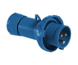 Spina Schneider industriale mobile IP67 2PT 32A 220V blu PKX32M723