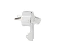Spina Schuko ultra piatta 16A 250V Slim Bianca