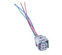 Spina sensore auto 9654814480 26951960-3 Compatibile Con Citroen Per C2 C4 1.4 8V 4 Pin Connettore Automatico Impermeabile Bobina Di Accensione Cablaggio Spina(Gray)
