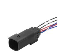 Spina sensore auto Compatibile con C&adillac 6P connettore impermeabile per paraurti Automotive fendinebbia 33472-0606 33482-0601(Male)