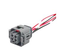 Spina sensore auto Compatibile con Peugeot per 206 207 9654814480 10737691 10719500 Connettore impermeabile automatico a 4 pin per bobina di accensione(4p female A)