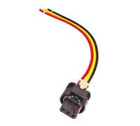 Spina sensore auto Compatibile con Skoda per Citigo 2011-2021 4F0973703 3C0973203 4F0973703A Cavo connettore sensore di parcheggio a 3 pin Cavo PDC