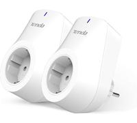 Spina Smart WiFi Tenda SP3, Presa 10A con Telecomando, Compatibile con Alexa e Google Home, Controllo tramite App e Voce, Presa Intelligente con Timer, Non Richiede Hub, Confezione da 2