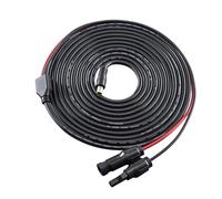 Spina solare su cavo DC 8 mm, adattatore DC7909 a pannello solare, cavo di ricarica da 14 AWG, compatibile con Jackery Explorer 240/500/1000 Bluetti EB70/EB3A/AC200MAX Anker 535/555 Powerstation (5 m)