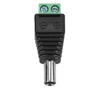 Spina terminale CC, adattatore terminale jack da 10 pezzi Spina CC maschio professionale da 220 V, per connettore terminale telecamera Cctv Bassa frequenza 5,5 * 2,1 mm