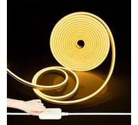 Spina UE 12V/24V Striscia LED al neon dimmerabile con controllo dimmer tattile ON/OFF 1M 2M 3M 5M 10M Striscia al neon per illuminazione decorativa retroilluminata