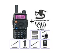 (Spina USB-5W Aggiungi microfono)UV-5R Walkie Talkie Commutatore radio bidirezionale Stazione VHF/UHF