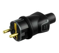 SPINA VOLANTE DA CAVO IP44 2P+T 16A STANDARD FRANCO TEDESCO 220 250V SET 5 PEZZI