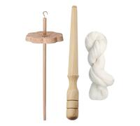 Spindle Drop - Spilla a Mano in Legno | Rotola di Spinner Di Filo Verticale Riutilizzabile, Forniture Di Legno, Strumenti Di Artigianato Di Hobby Regolabili E Versatili Portatili Per