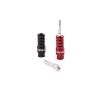 Spine a banana argento Chord Ohmic 4 mm (versione crimpatrice)