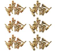 Spine A Banana Vite Aperta Spine Placcate 24K Connettore Jack Audio per1922