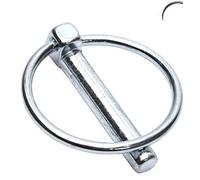 SPINE A SCATTO DIAMETRO 10MM x 45MM TAGLIAERBA TRATTORI TOSAERBA RIMORCHIO MOTO COPPIGLIE PERNO FISSAGIO FERMI SPINOTTI CICLOMOTORE SCOOTER VITE ACCIAIO TRAILER ROULOTTE