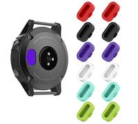 Spine Antipolvere Compatibili con Garmin Venu 2, Cappucci di Protezione Porta Caricabatterie in Silicone Colorato Compatibili con Garmin Fenix 7/7S/7X