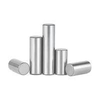 Spine cilindriche solide in acciaio per cuscinetti HRC62 M1 M1.5 M2 M2.5 M3 M3.5 M4 M5 M6 GB119 Perno parallelo fisso Locat ad alta tempra-M1 (100 pezzi)-30mm