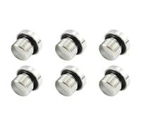 Spine di chiusura filettate a testa esagonale interna in acciaio inossidabile 304 per linee idrauliche Attrezzature per sistemi ad aria compressa Raccordi idraulici a tenuta stagna con tenuta