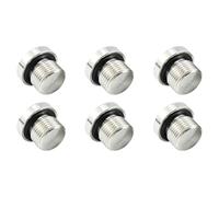 Spine di chiusura filettate a testa esagonale interna in acciaio inossidabile 304 per linee idrauliche Attrezzature per sistemi ad aria compressa Raccordi idraulici a tenuta stagna con tenuta