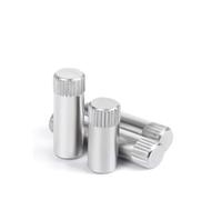 Spine parallele zigrinate singole in acciaio inossidabile M1.5-M5 304, albero cilindrico for assemblaggio meccanico for la lavorazione del legno(M5x16mm 30pcs)