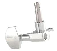 Spine per accordatura professionale per chitarra 6 Pezzi Argento Chitarra Acustica Meccaniche Manopole Corde Chitarra Accordatura Pirolo Accordatore 3 Per Sinistra + 3 Per Destra