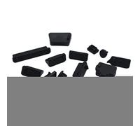 Spine per porta PC, 13 pezzi, 9 tipi di tappi antipolvere per computer portatili e portatili, pratici tappi USB stabili per porte per computer portatili