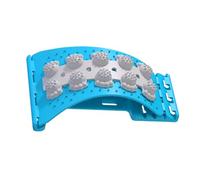 Spine Stretcher | PP Adjustable Back Massager Board 14.17In | 4 Level Lumbar Cracker Stretcher with Nodi | for Home Gym Correction Relax Slouching Prevention