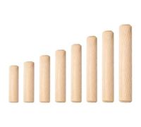 Spine Tonde In Legno Schima Superba | 50 pezzi for assemblaggio di mobili e giunti for la lavorazione del legno(8mm)
