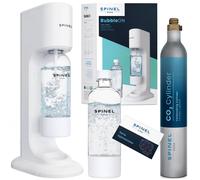 Spinel BubbleOn, soda BubbleOn, gasatore per acqua frizzante, starter kit con ca