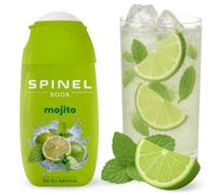 Spinel Soda, sciroppo con vitamine, senza zuccheri aggiunti, 65 ml, per preparare fino a 10 l di bevanda pronta (Mojito)