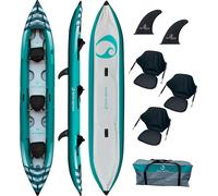 Kayak SPINERA HYBRIS 475 ECONOM - kayak gonfiabile 3 posti - opzione: set base