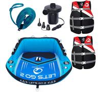 SPINERA Lets Go 2P Towable Tubo Funtube per 2 Persone Confezione Rosso