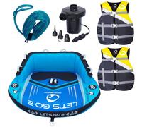 SPINERA Lets Go 2P Tubo Trainabile Funtube Per 2 Persone Pacchetto Giallo