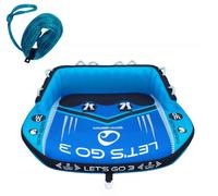 SPINERA Lets Go 3P Towable Tubo Funtube per 3 Persone Confezione Red