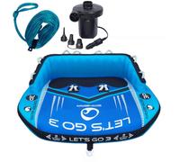 SPINERA Lets Go 3P Towable Tubo Funtube per 3 Persone Confezione Red