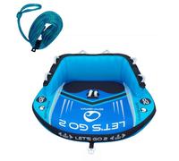 SPINERA Lets Go 3P Tubo Trainabile Funtube Per 3 Persone Pacchetto Giallo